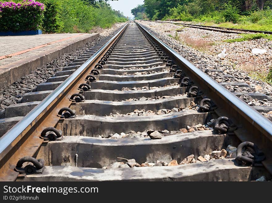 Down Petchburi Railway, the State Railway of Thailand