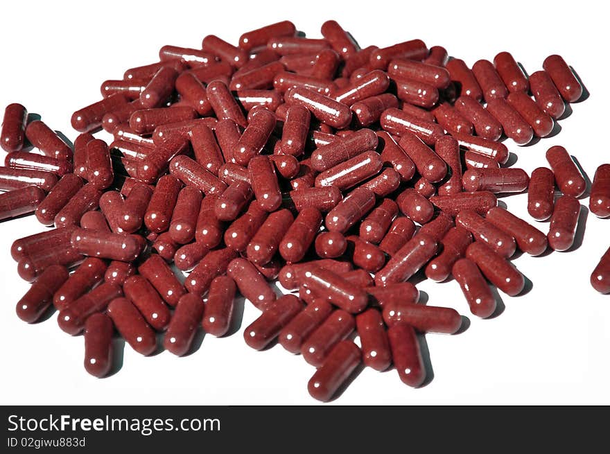 Red capsules