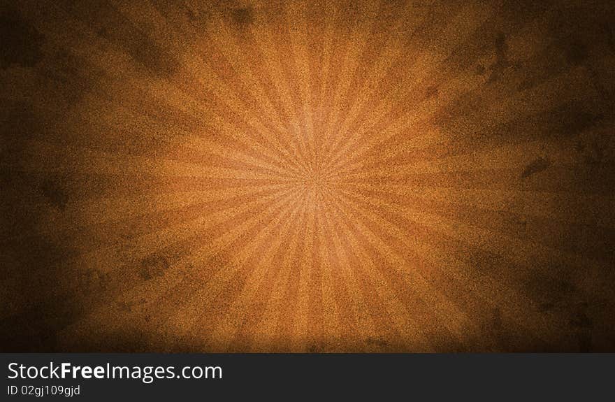 Orange grungy abstract background