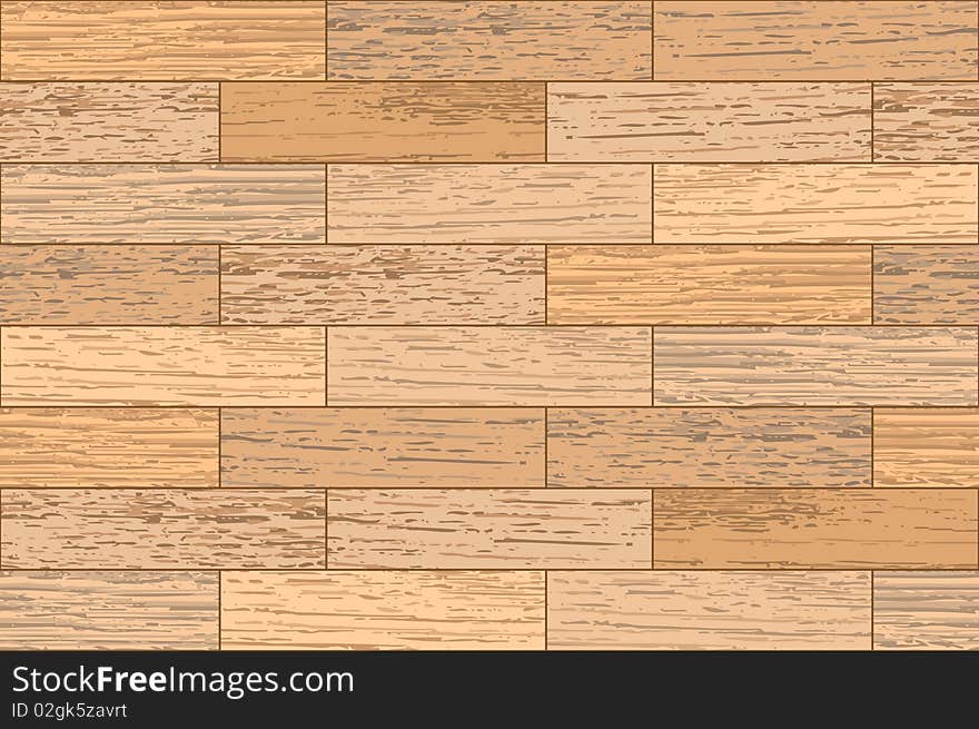 Wooden texture. Parquet can be tiled