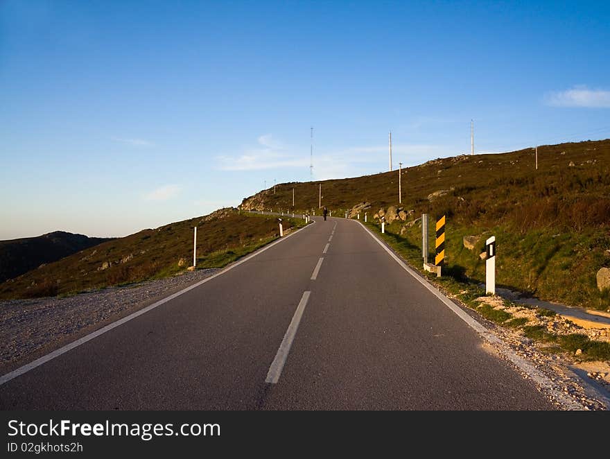 On Road to Monshique,Portugal