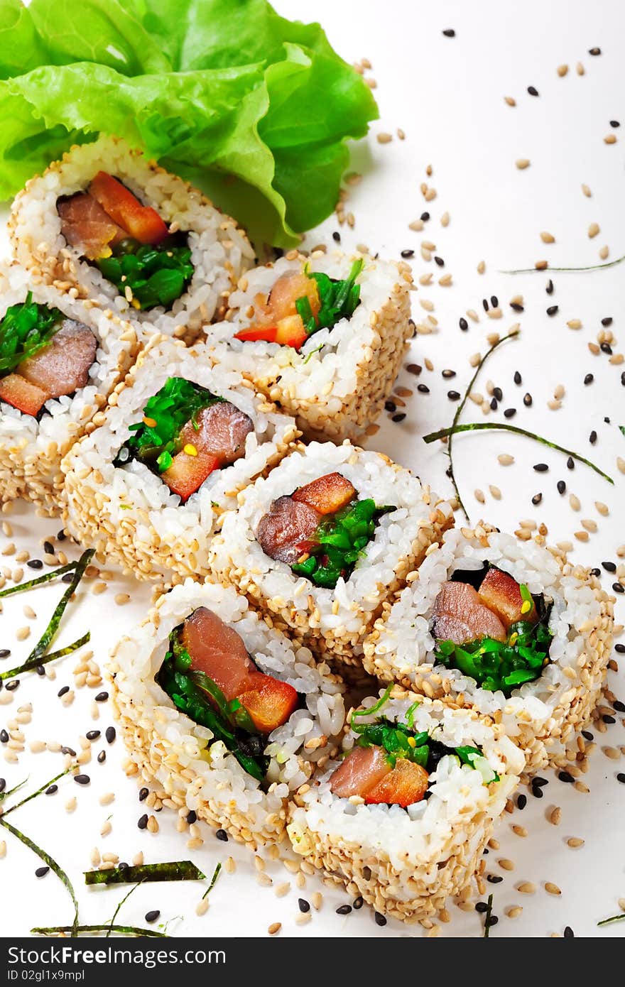 Smoked Salmon Roll