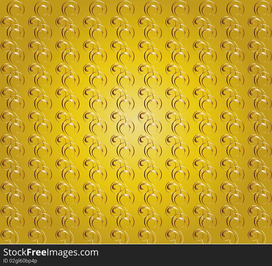 Vertical structure. illuminated fabric wallpaper. Vector illustration