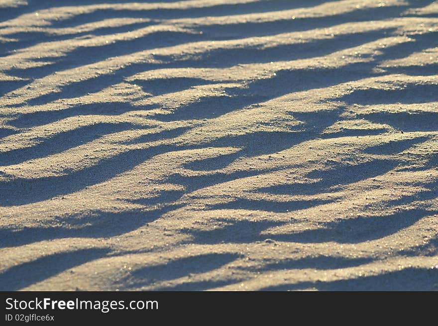 Texture of sand