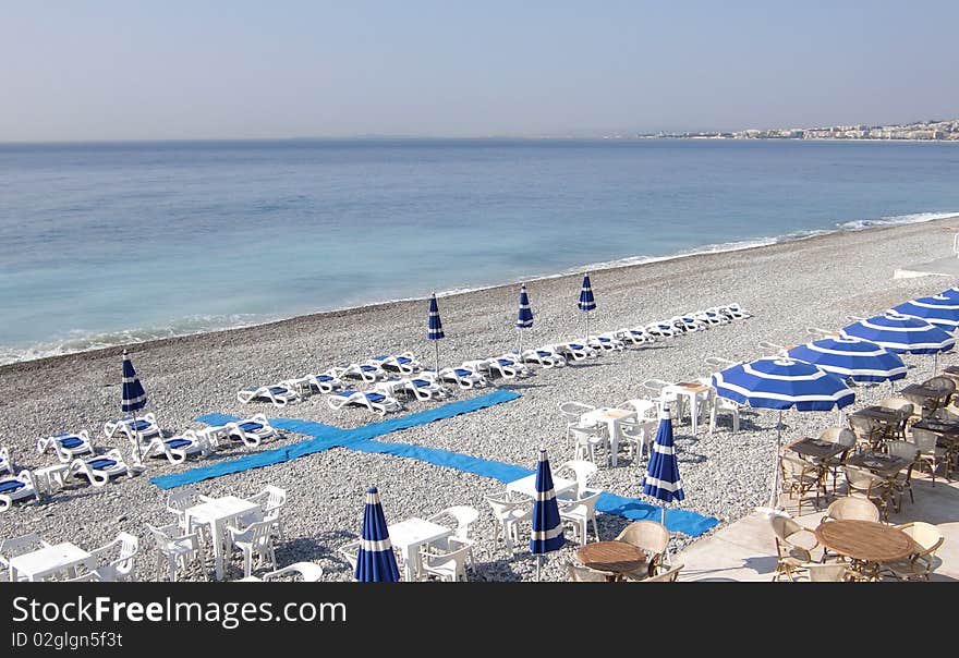 Promenade des Anglais - Beach