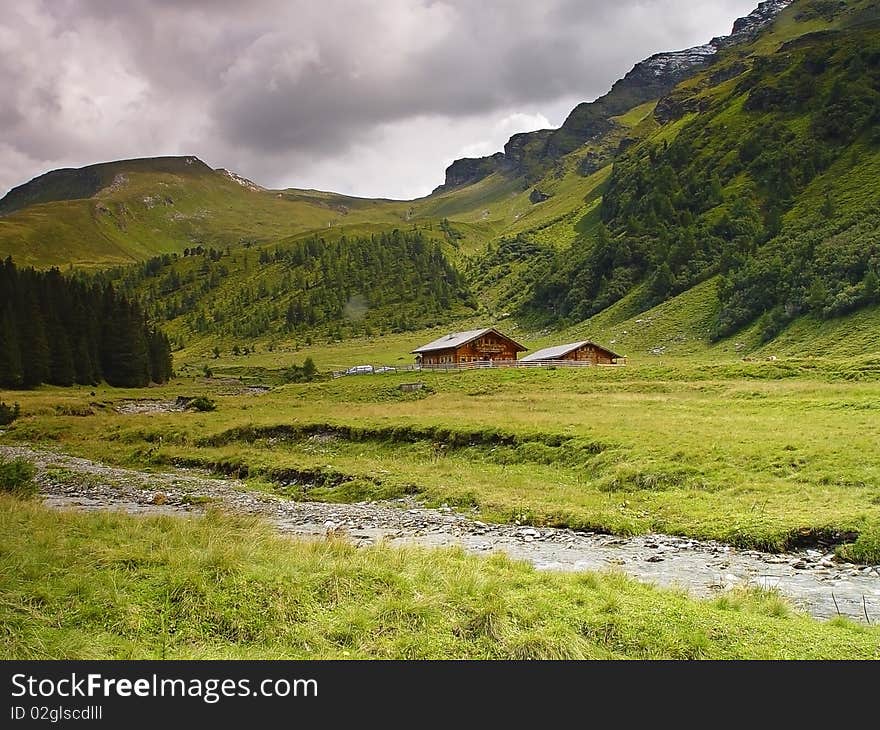 This image shows the Hohen Tauern National Park by Kolm Saigurn, less than 6 kilometers from the village of Rauris. This image shows the Hohen Tauern National Park by Kolm Saigurn, less than 6 kilometers from the village of Rauris.