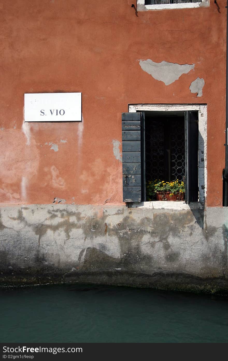 Windows Above A Backwater, Venice