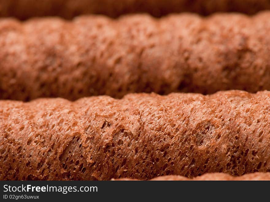 Sweets photographed in studio on white isolated background. Sweets photographed in studio on white isolated background