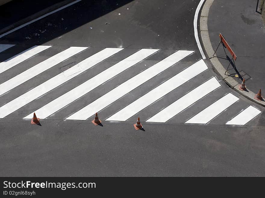 Pedestrian crossing