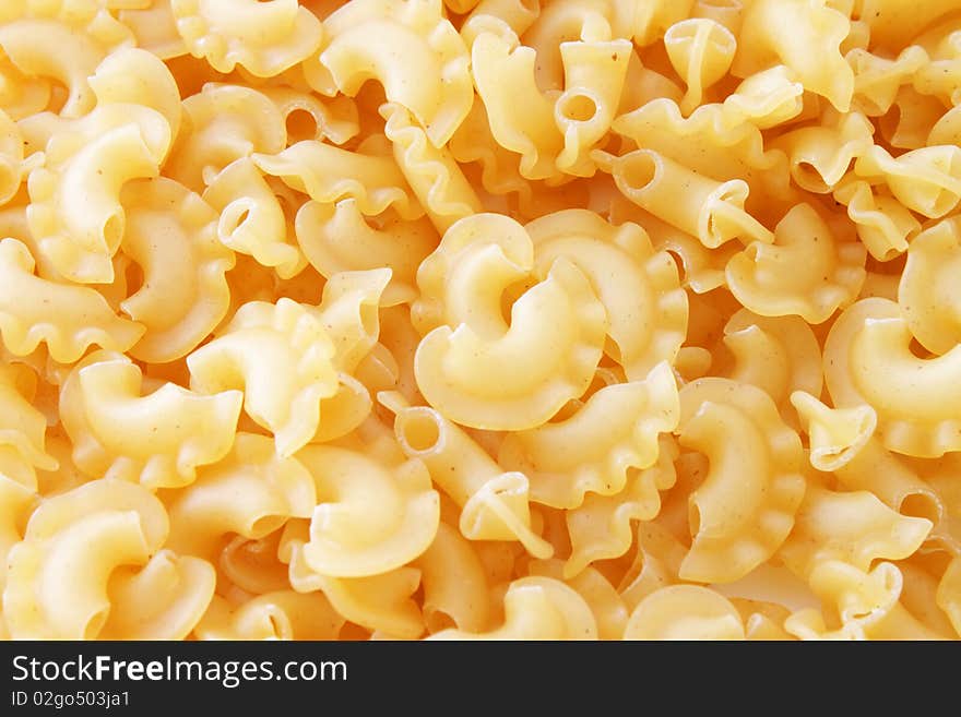 Pasta On White Background