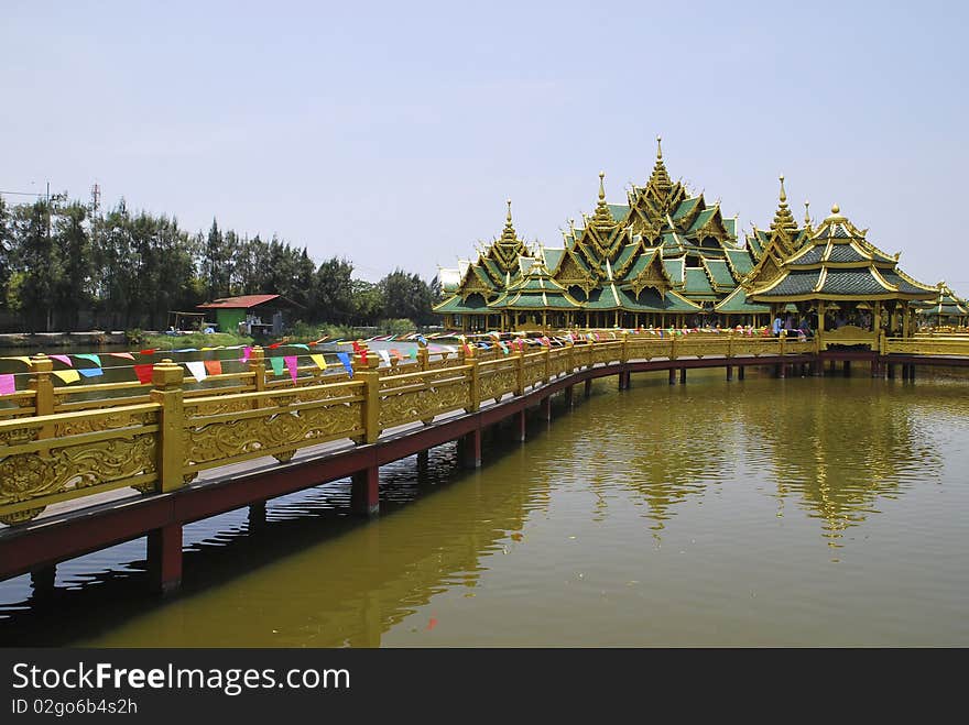 Temple of 108 Chinese Saint in Thai Ancient City