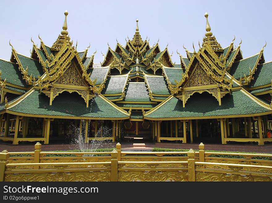 Temple of 108 Chinese Saint in Thai Ancient City