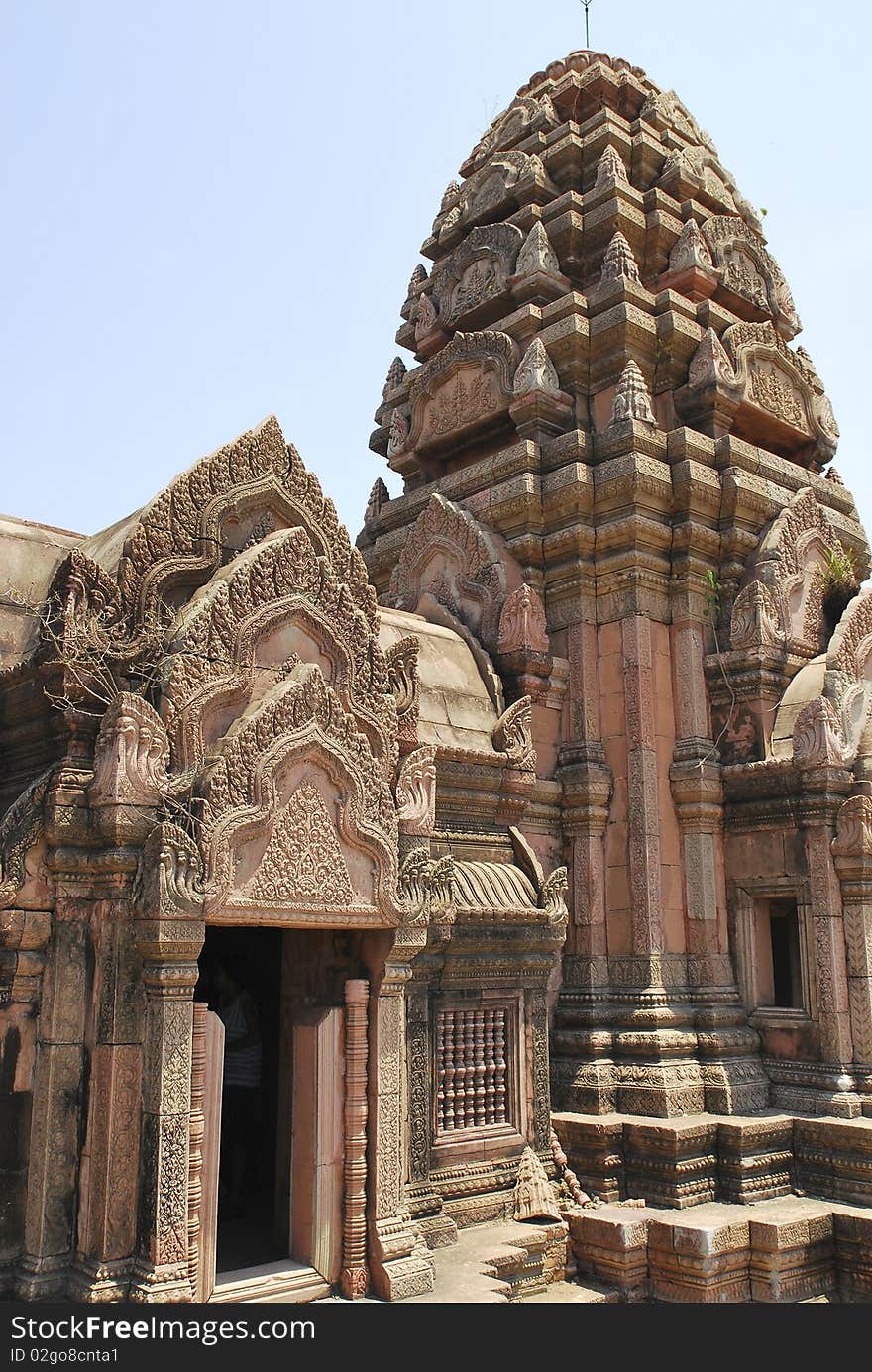 Cambodian Castle in Ancient City