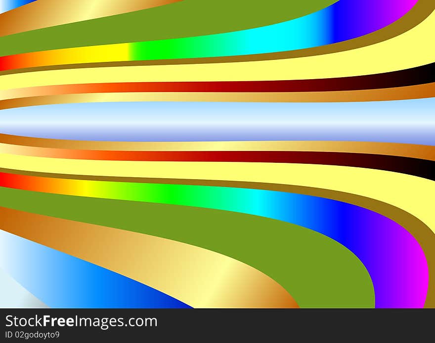 Abstract illustration on collors background. Abstract illustration on collors background