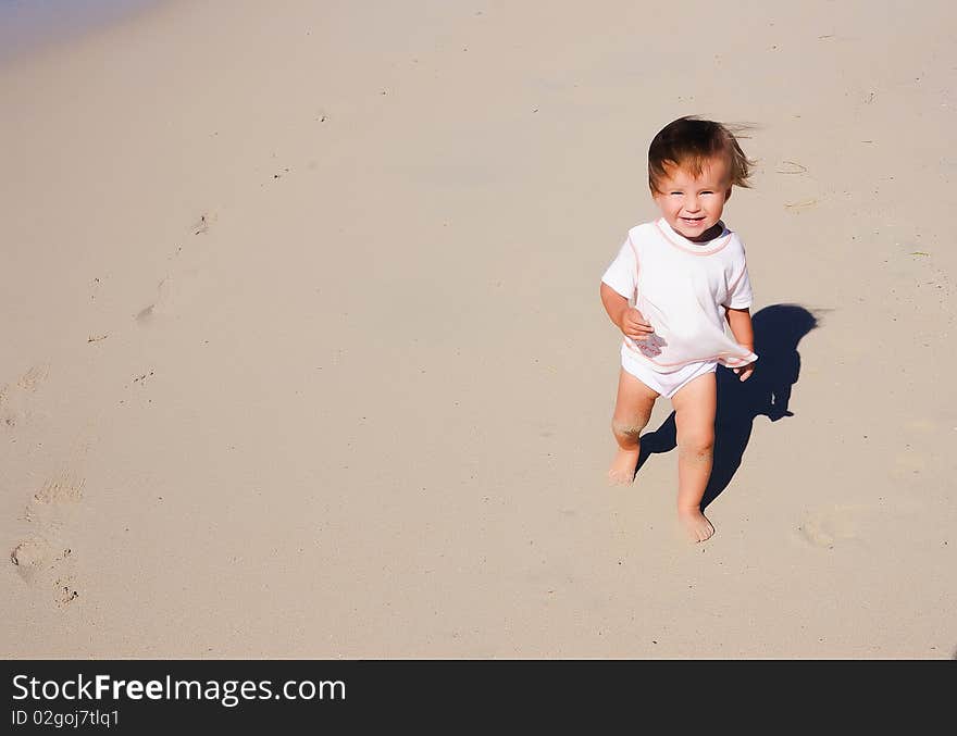 Charming little girl