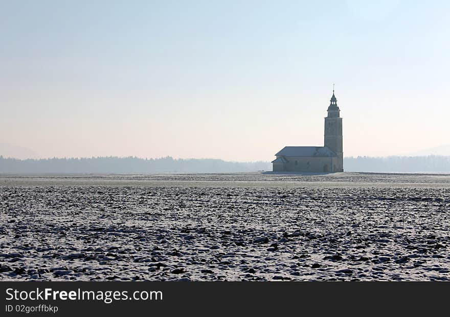 Lonely church