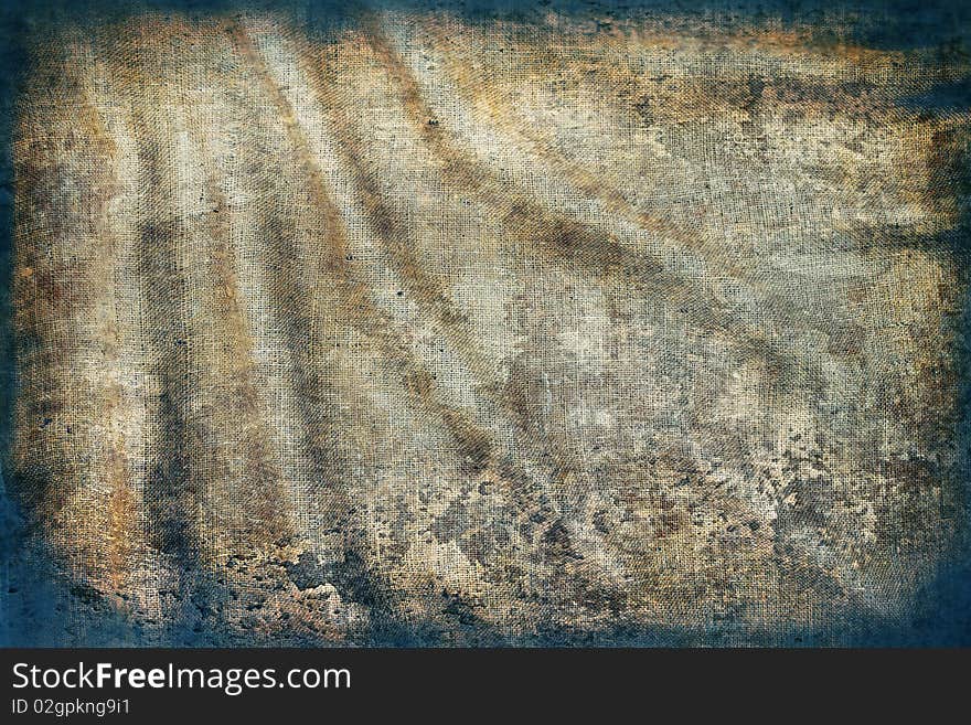 Grungy Canvas Background