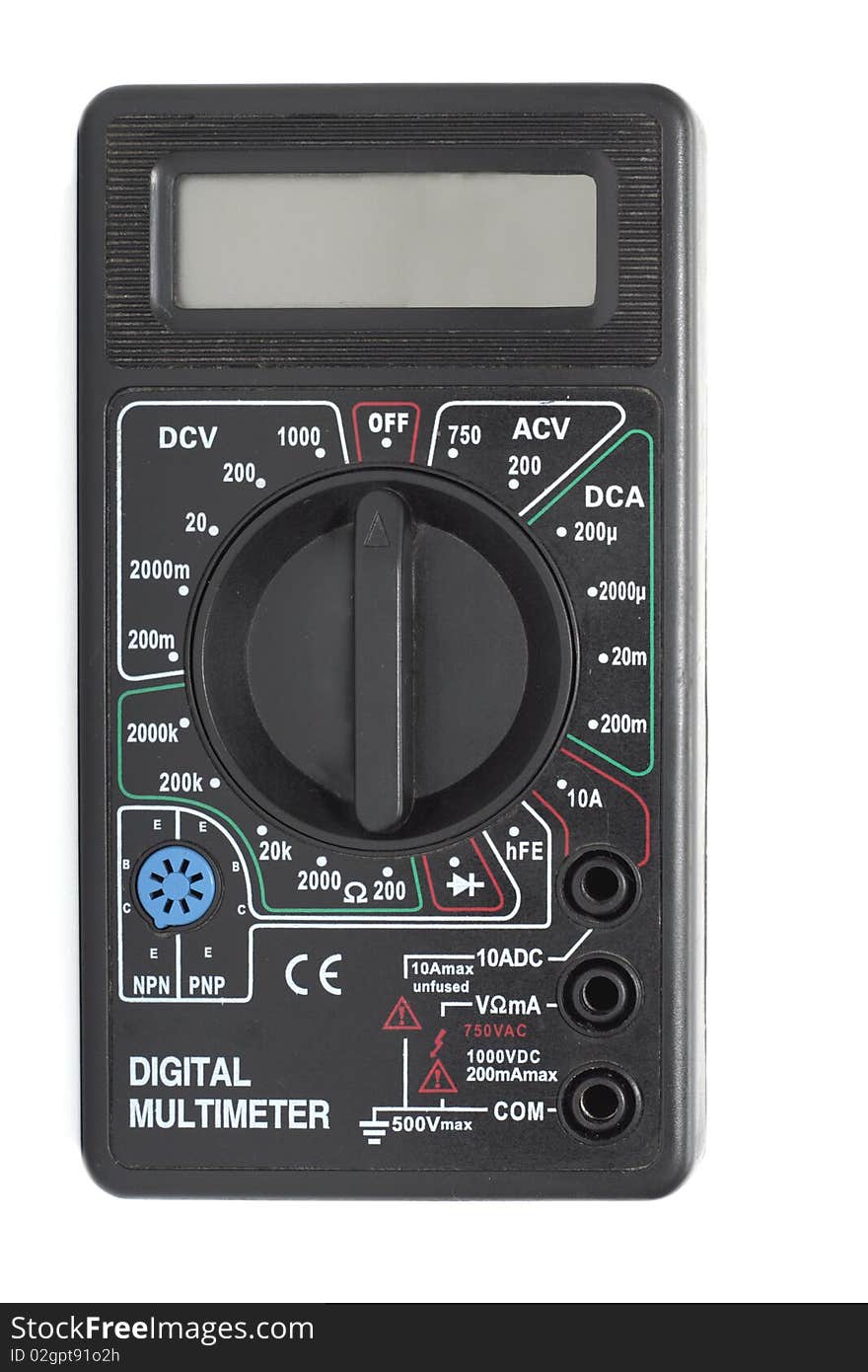 Digital device for measuring electrical quantities. Digital device for measuring electrical quantities