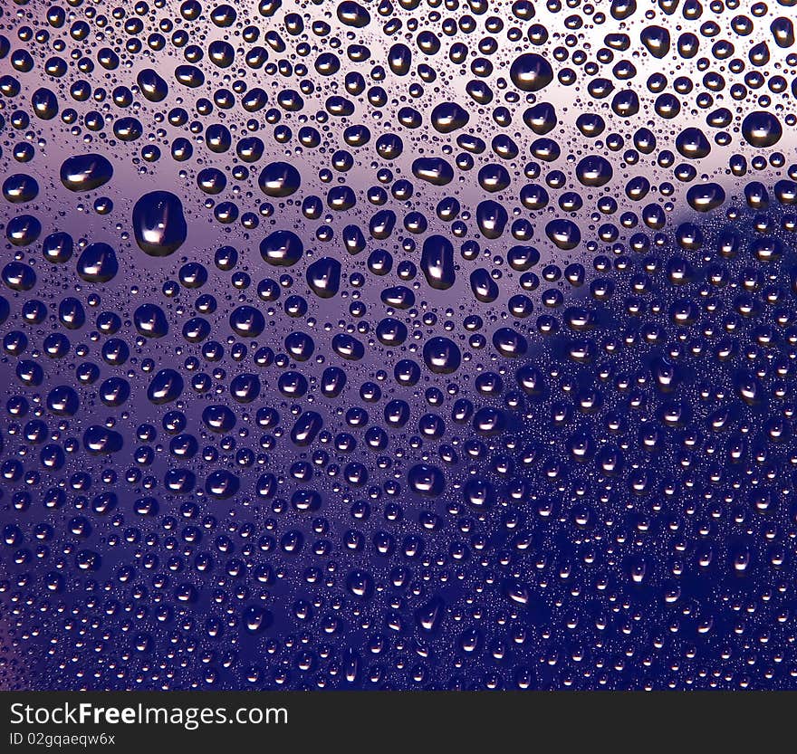 Abstract background from drops of water. Abstract background from drops of water