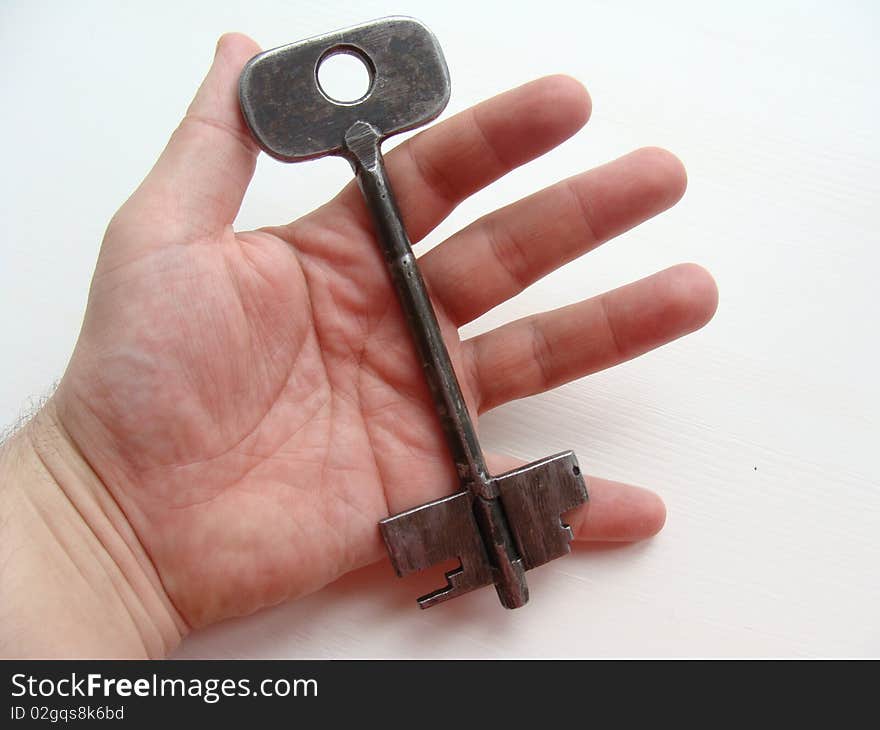 Key in a hand