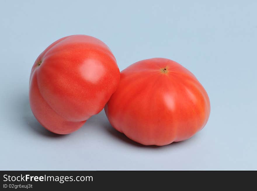 Two tomatoes