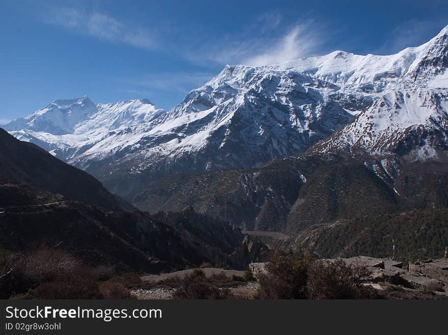 Tilicho lake is hiding there