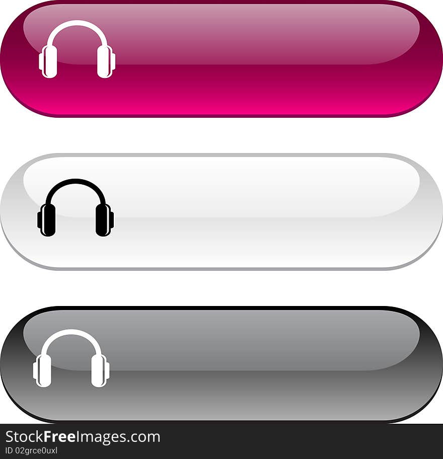 Headphones button.