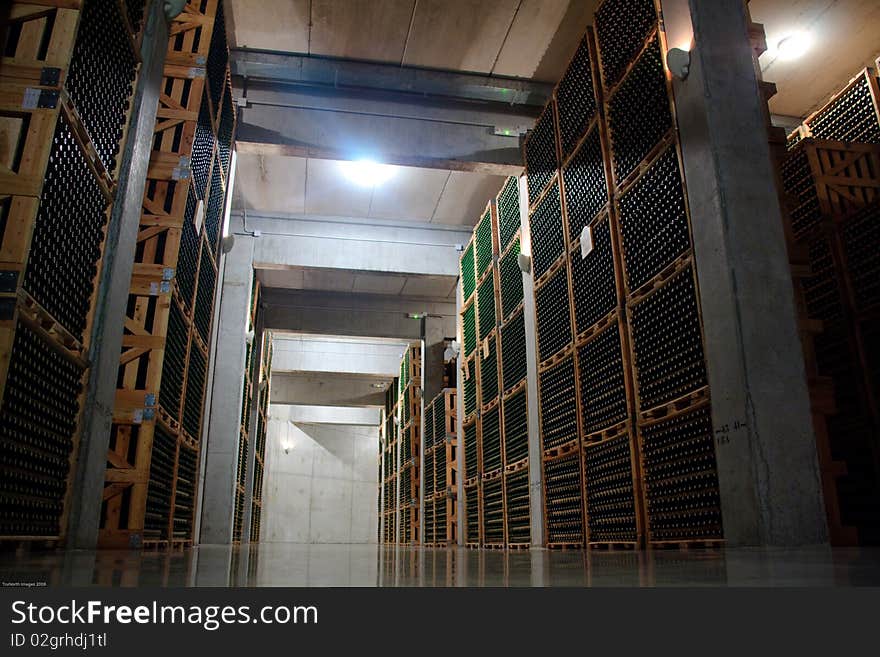 Modern Wine Cellar