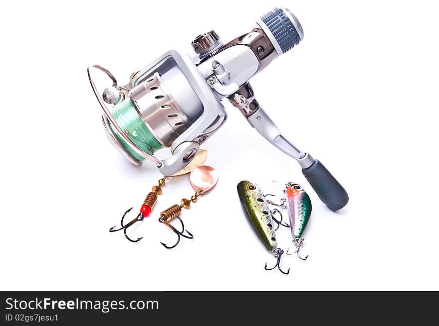 Hooks and reel