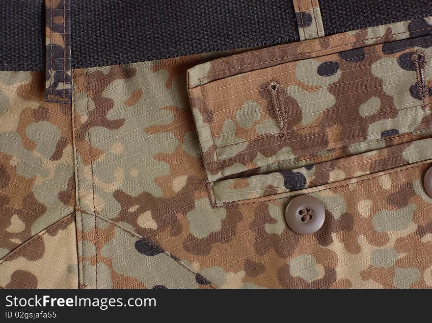 Pocket on uniform