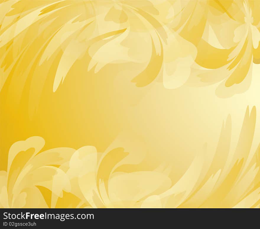 Abstract Flowers Background