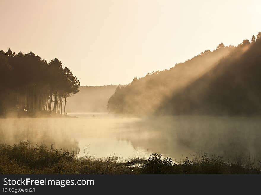 Morning At Northern Of Thailand