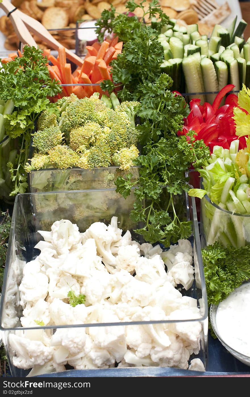 A plethora of vegetables laid out for health conscious customers. A plethora of vegetables laid out for health conscious customers.