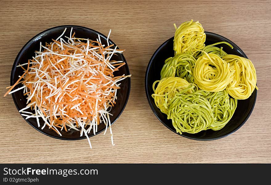 Pasta vs salad