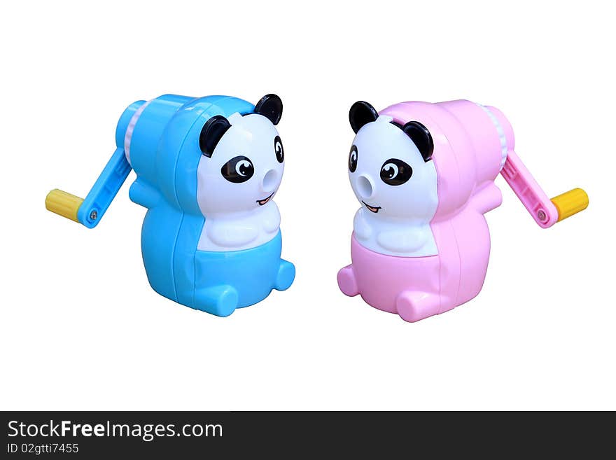 Panda shaped pencil machines, stationery, student and office.