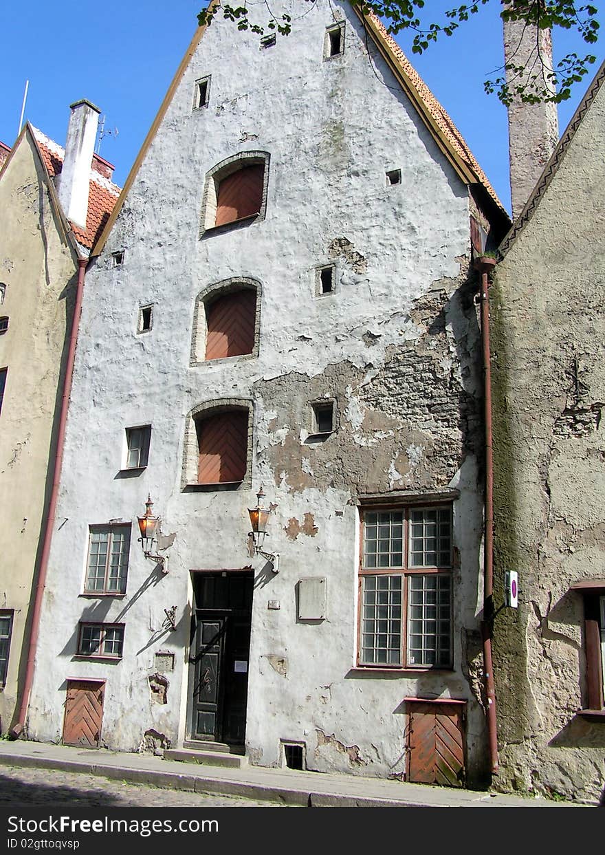 Classic buildings in Tallinn, Estonia. Classic buildings in Tallinn, Estonia