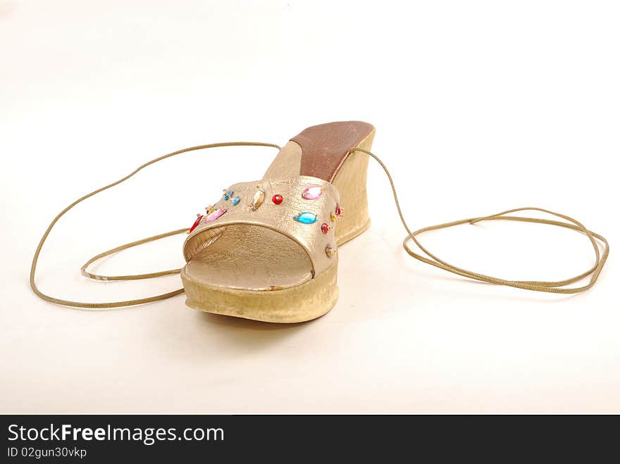 Women shoe isolated on a white background