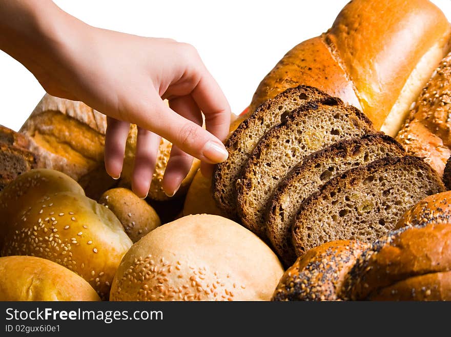 Various types of bread Photo taken on: November 11th, 2009