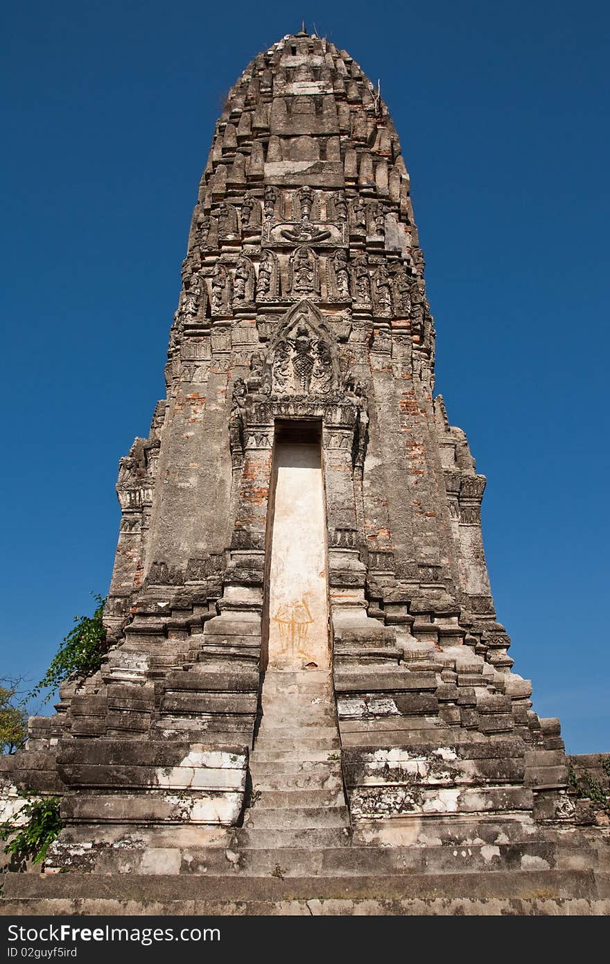 Over 700 years old pagoda in middle of Thailand. Over 700 years old pagoda in middle of Thailand