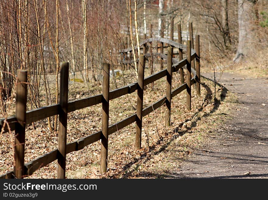 Barrier At Forest Road