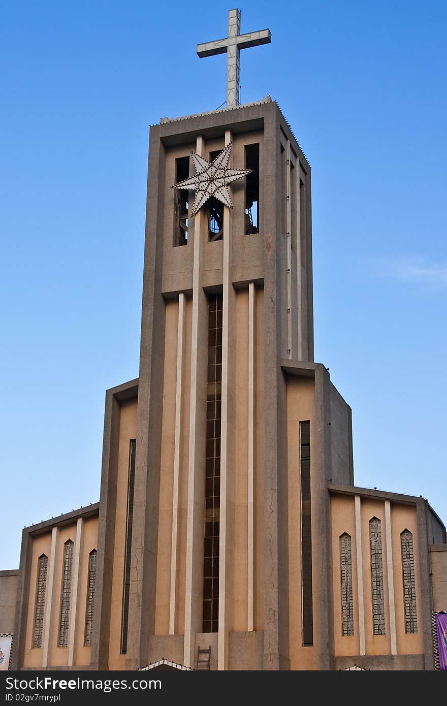 Church  in middle of Thailand