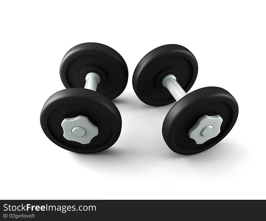 Dumbbells for a healthy lifestyle