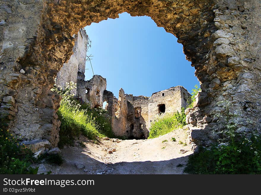 Ruins Of Lietava Castle