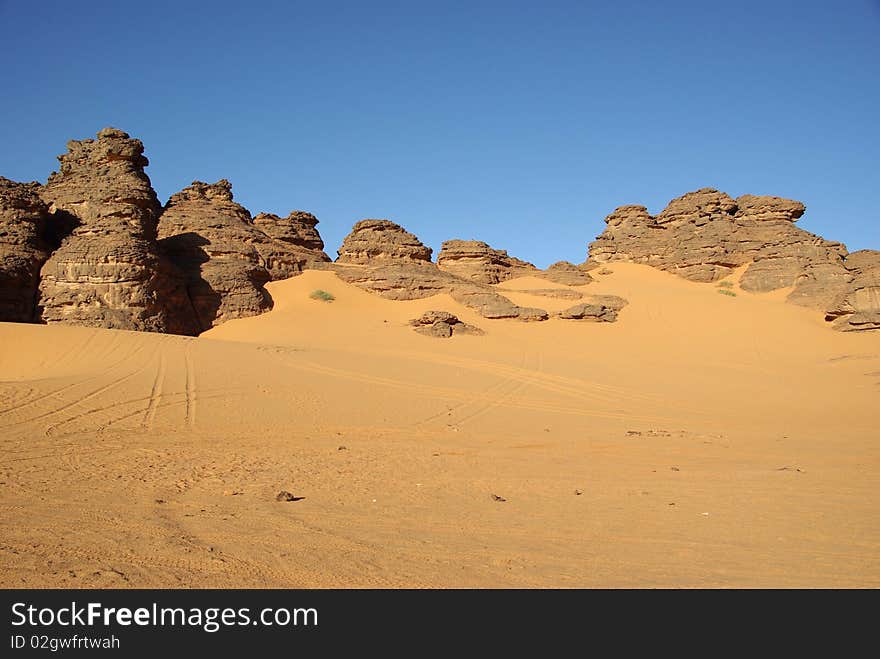 Libyan desert