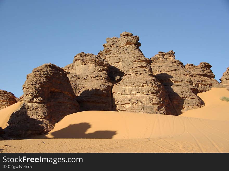 Rocks in Libya