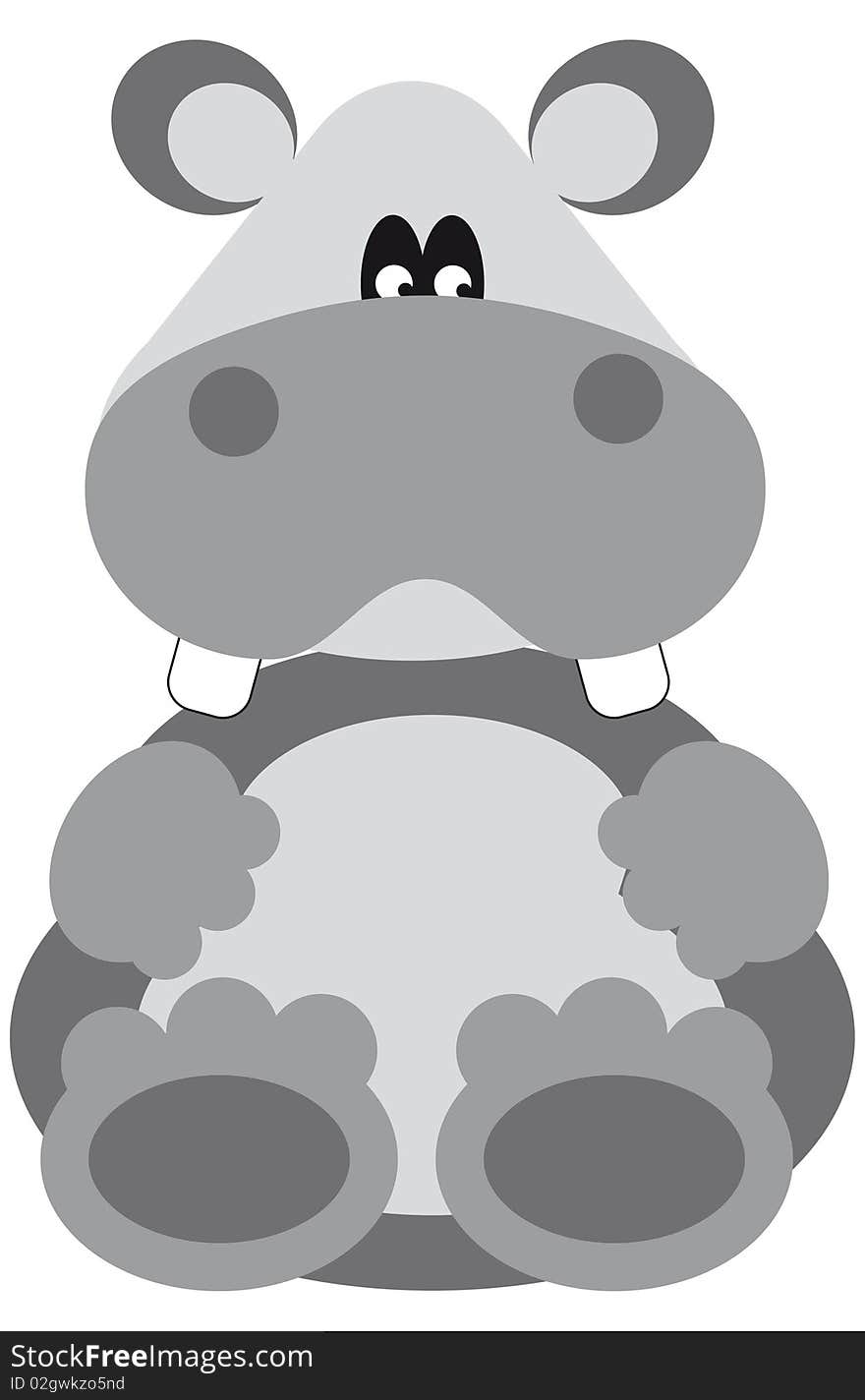 Funny Hippo