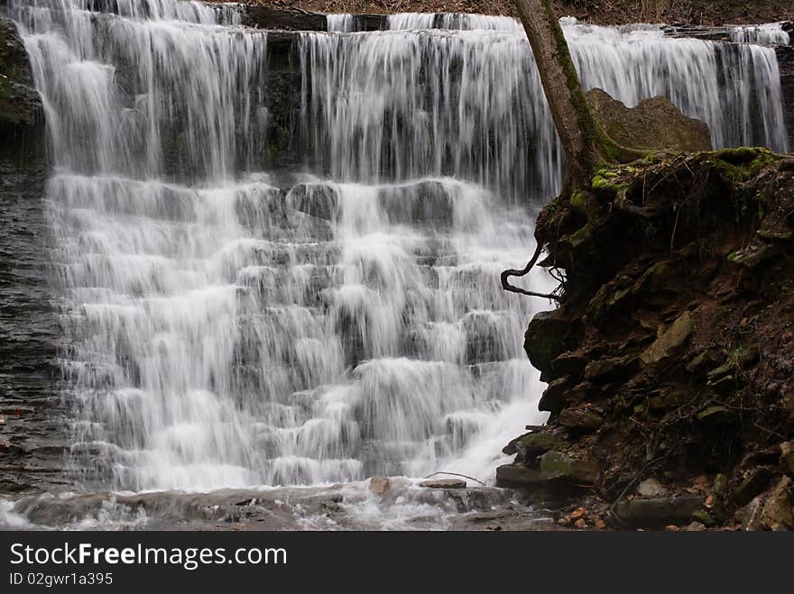 Jackson Falls Waterfall