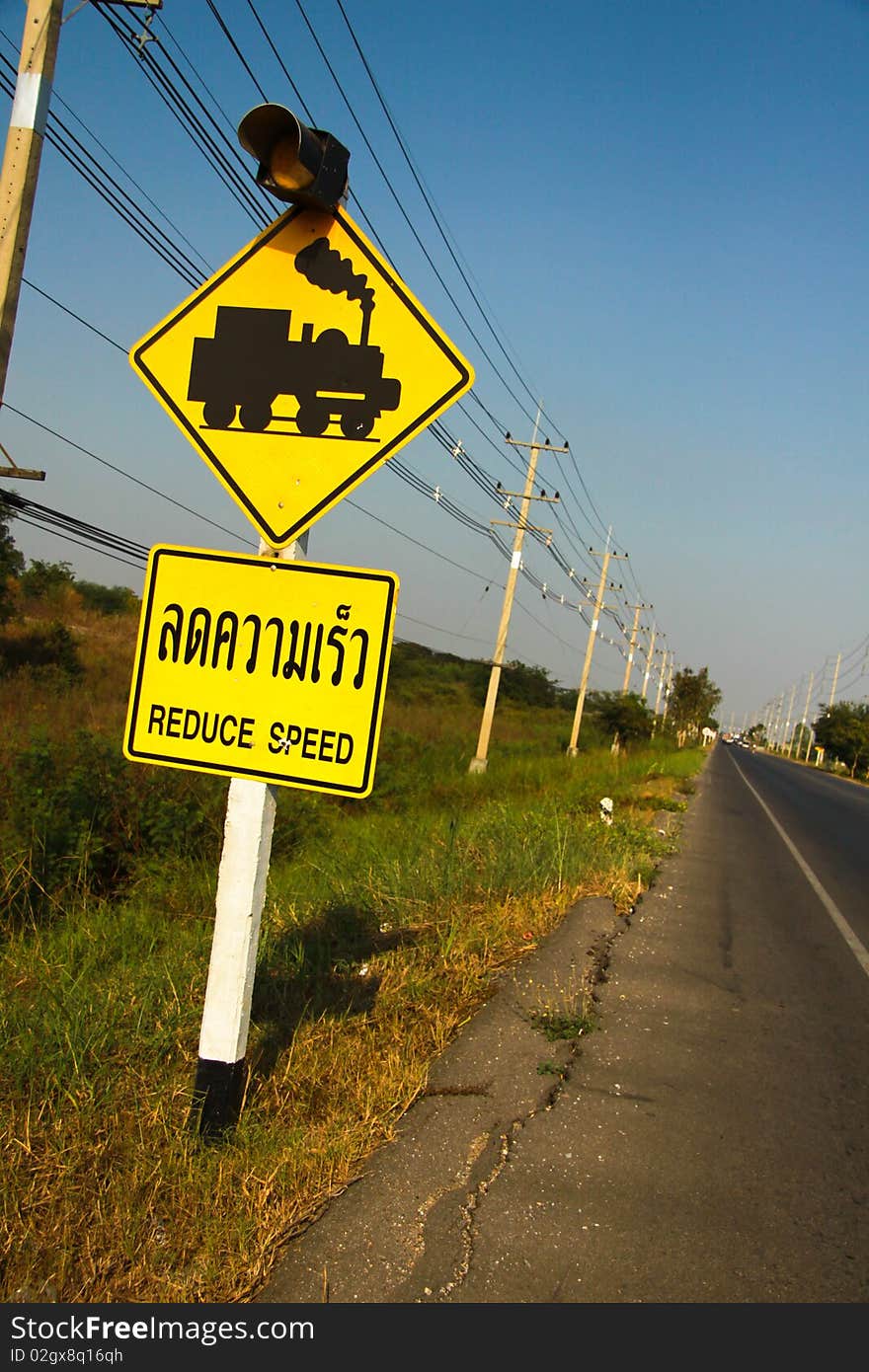 Rail Traffic Sign Alertness.