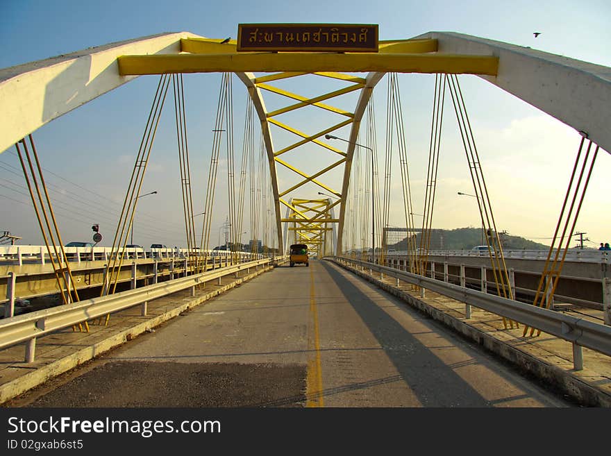 Cross river Bridge