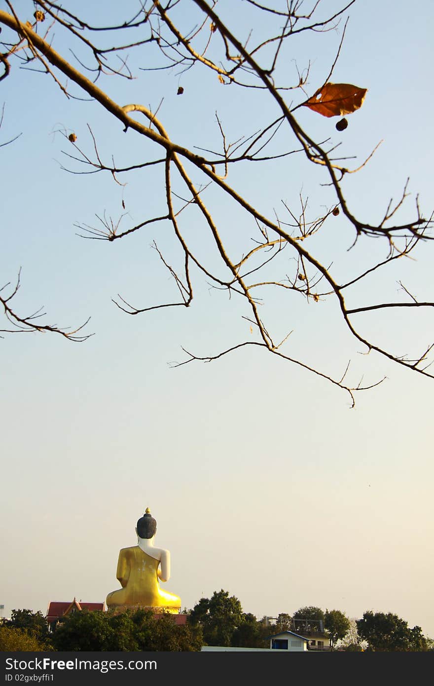 Another view of the Buddha.